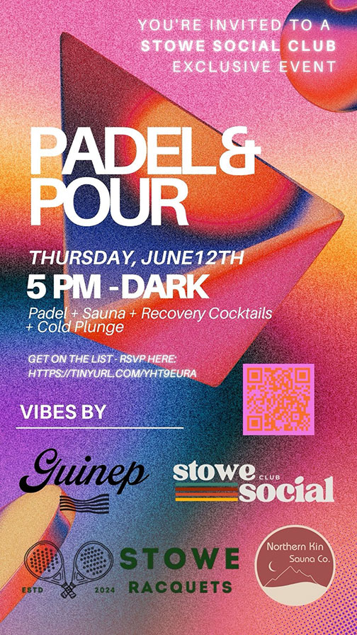 Padel & Pour Event Stowe Padel & Pour Event Stowe